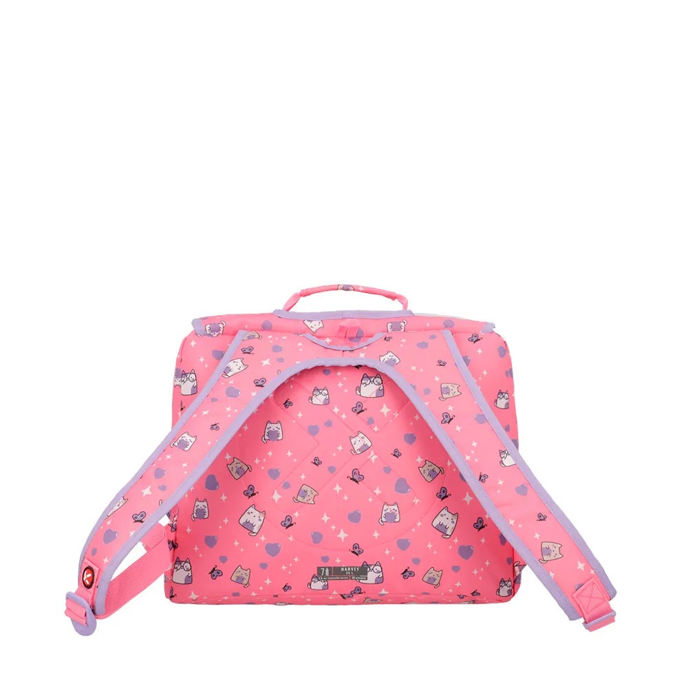 Morral para nia Harvey rosada