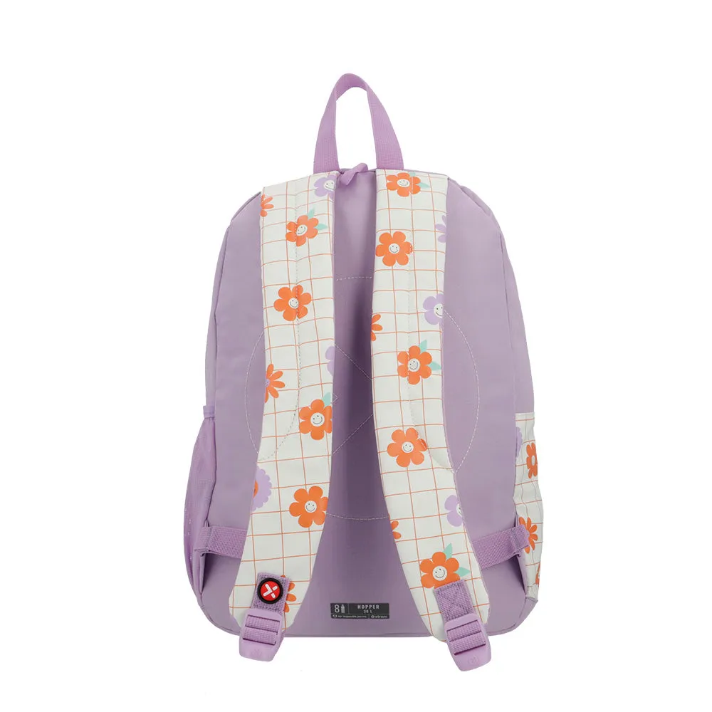 Morral para nias Hopper blanco