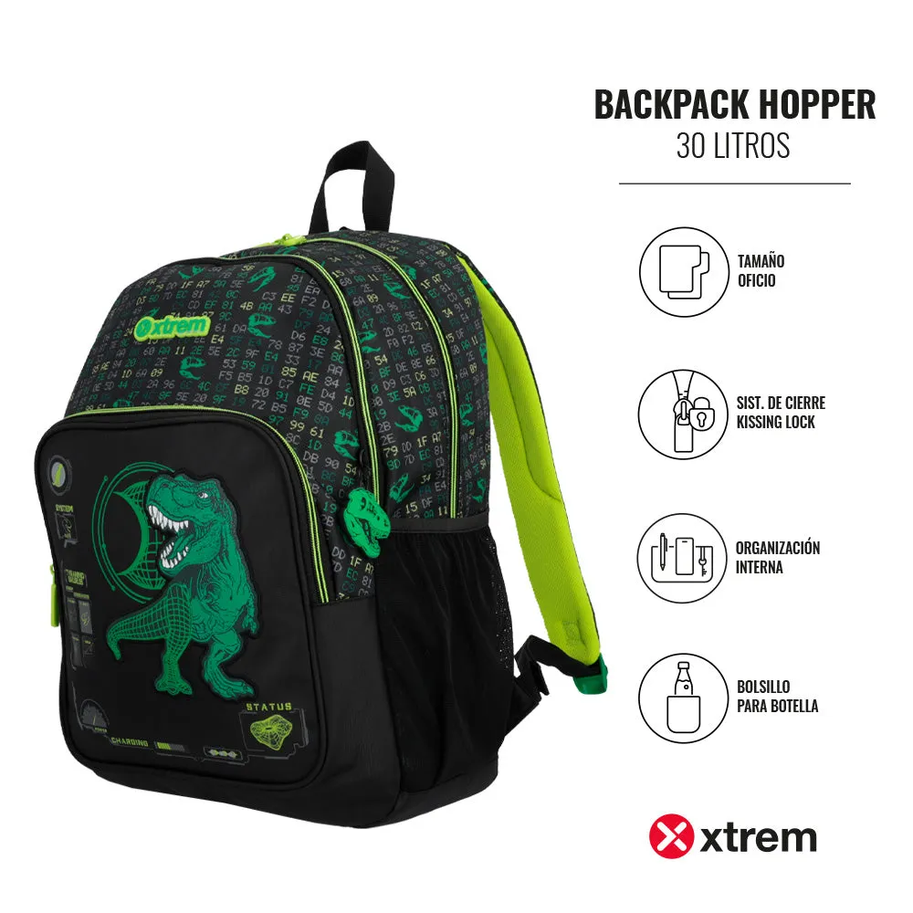 Morral para nios Hopper verde