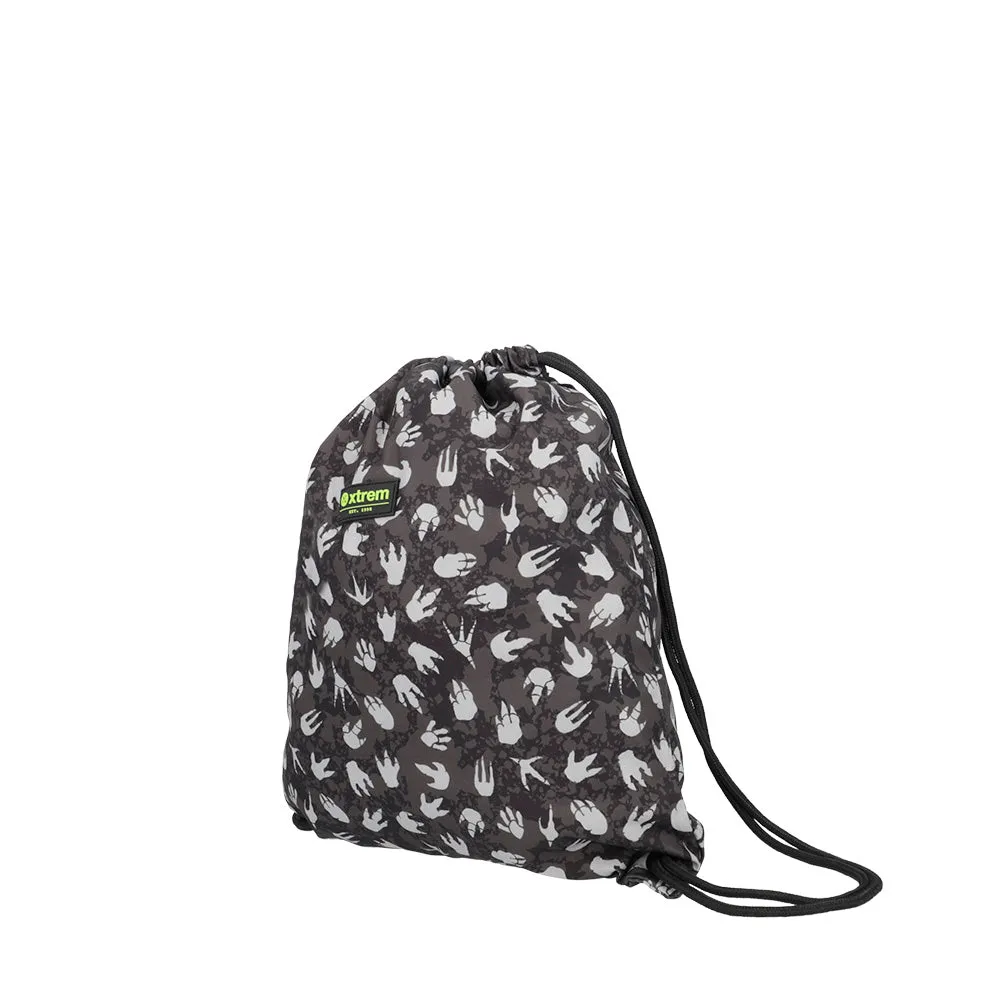 Morral para nios multipack gris