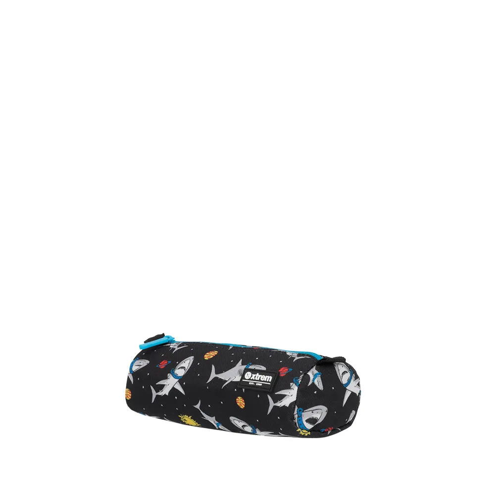 Morral para nios triple pack espacial negro