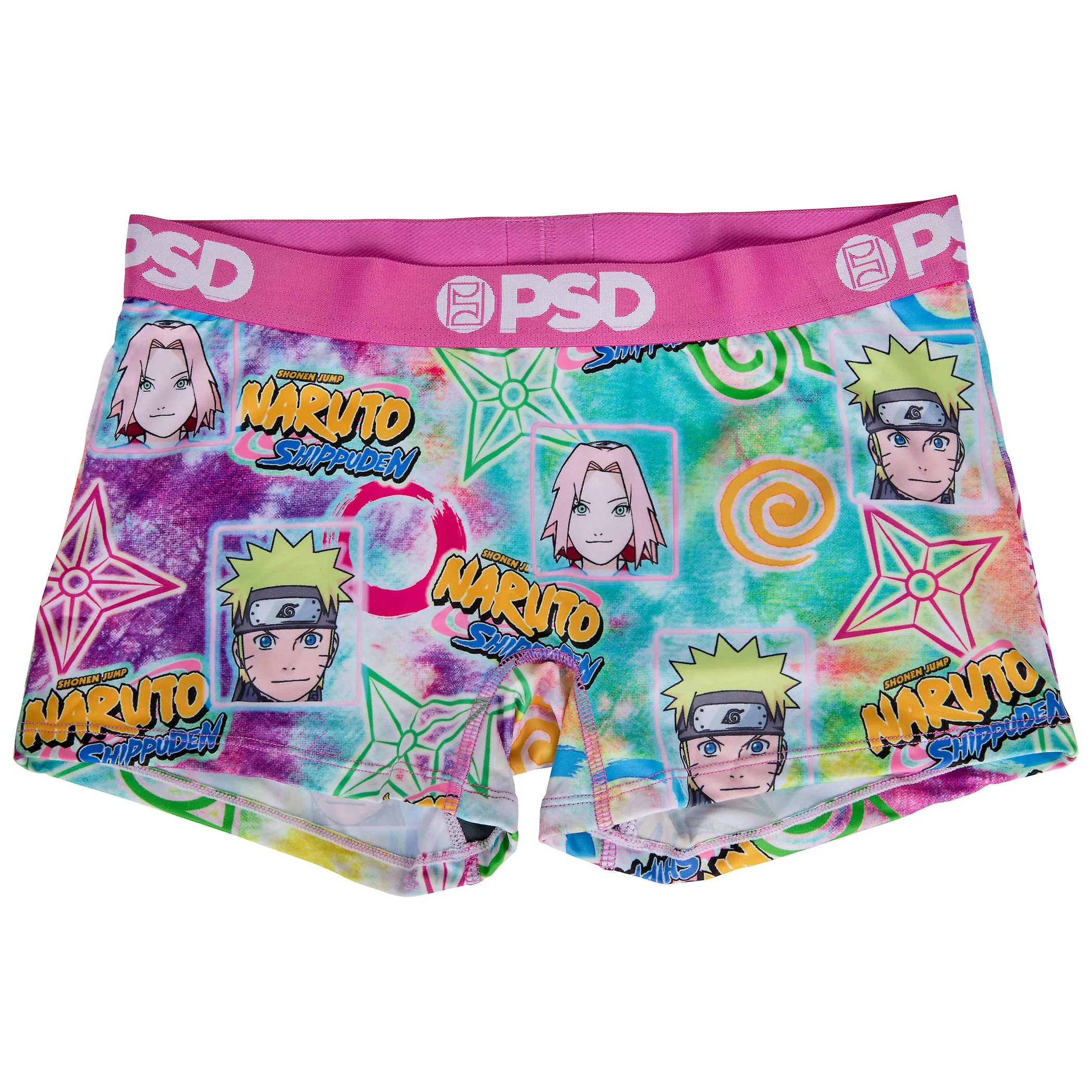 Naruto Shippuden Microfiber Blend Boy Shorts Ropa interior
