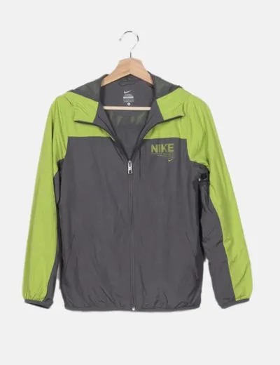 Nike Chaqueta bicolor deportiva