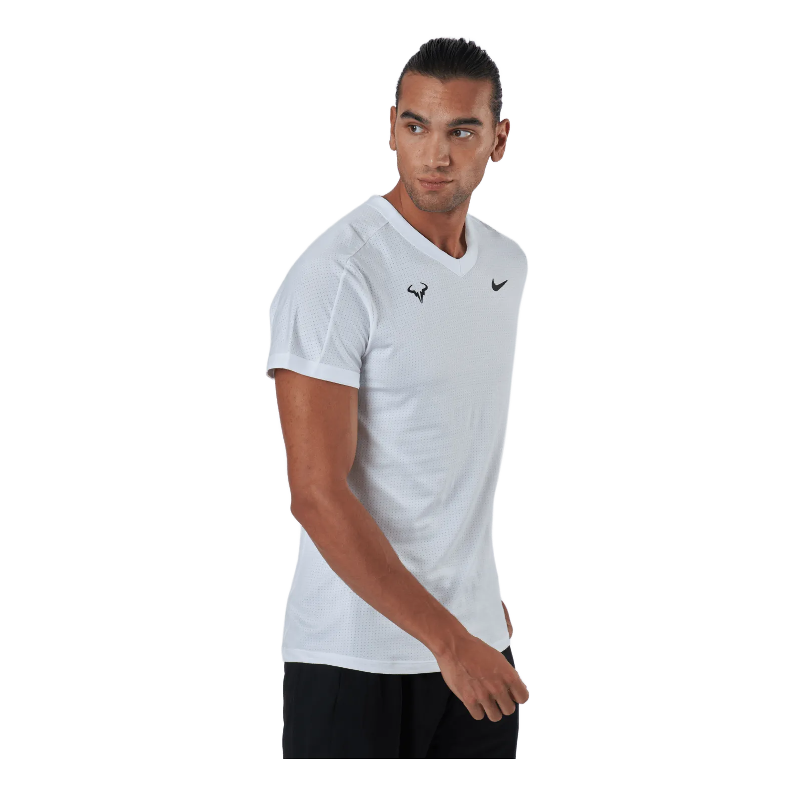 NIKE DRIFIT ADV RAFA SS TOP WHITE