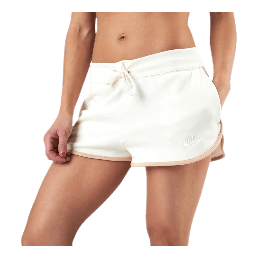 Nike Heritage Fleece Short White