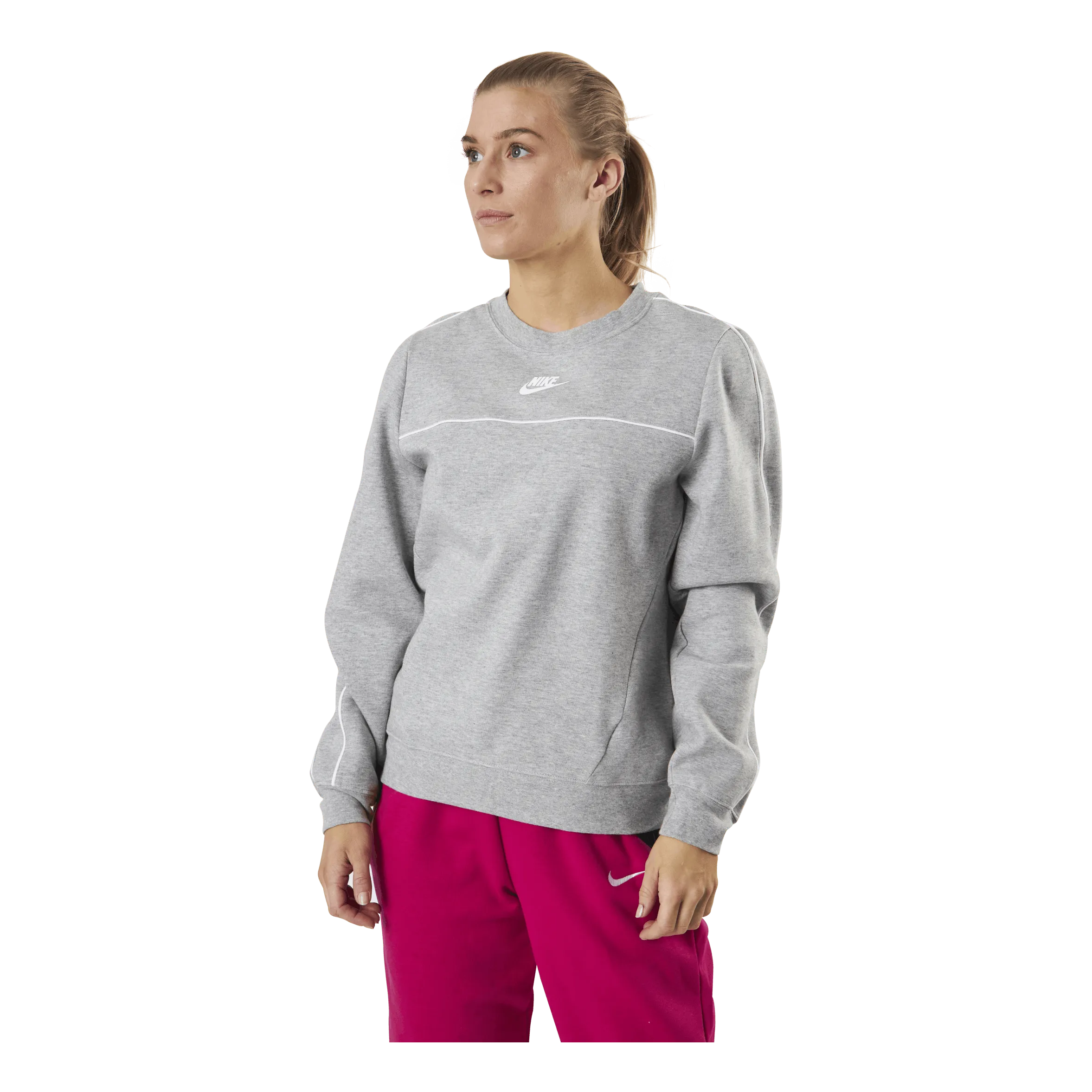 Nike Nsw Crew Mlnm Flc Grey