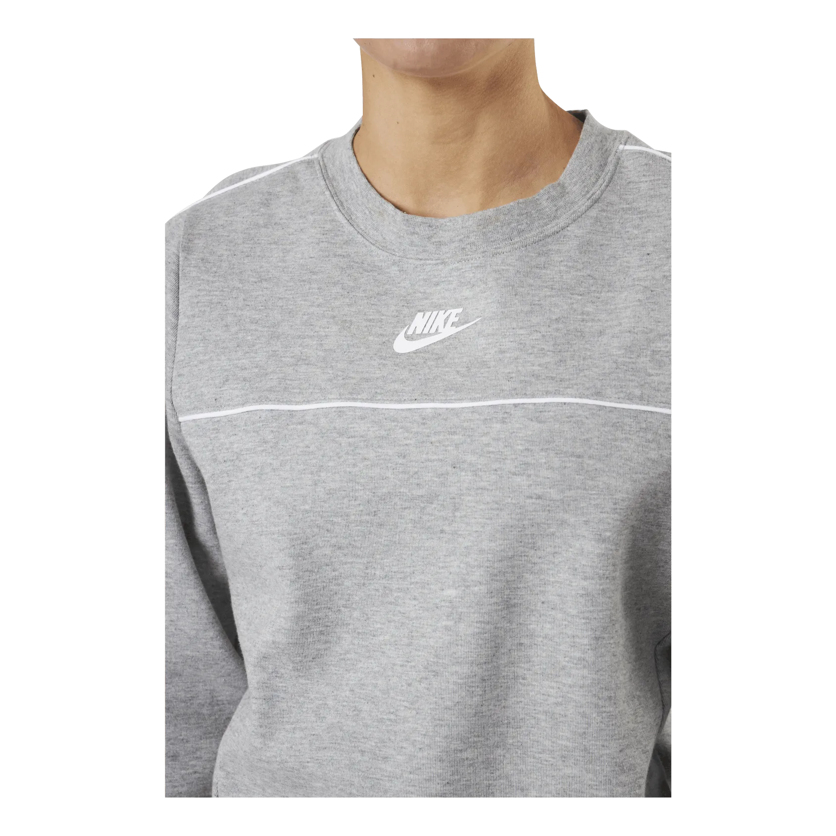 Nike Nsw Crew Mlnm Flc Grey