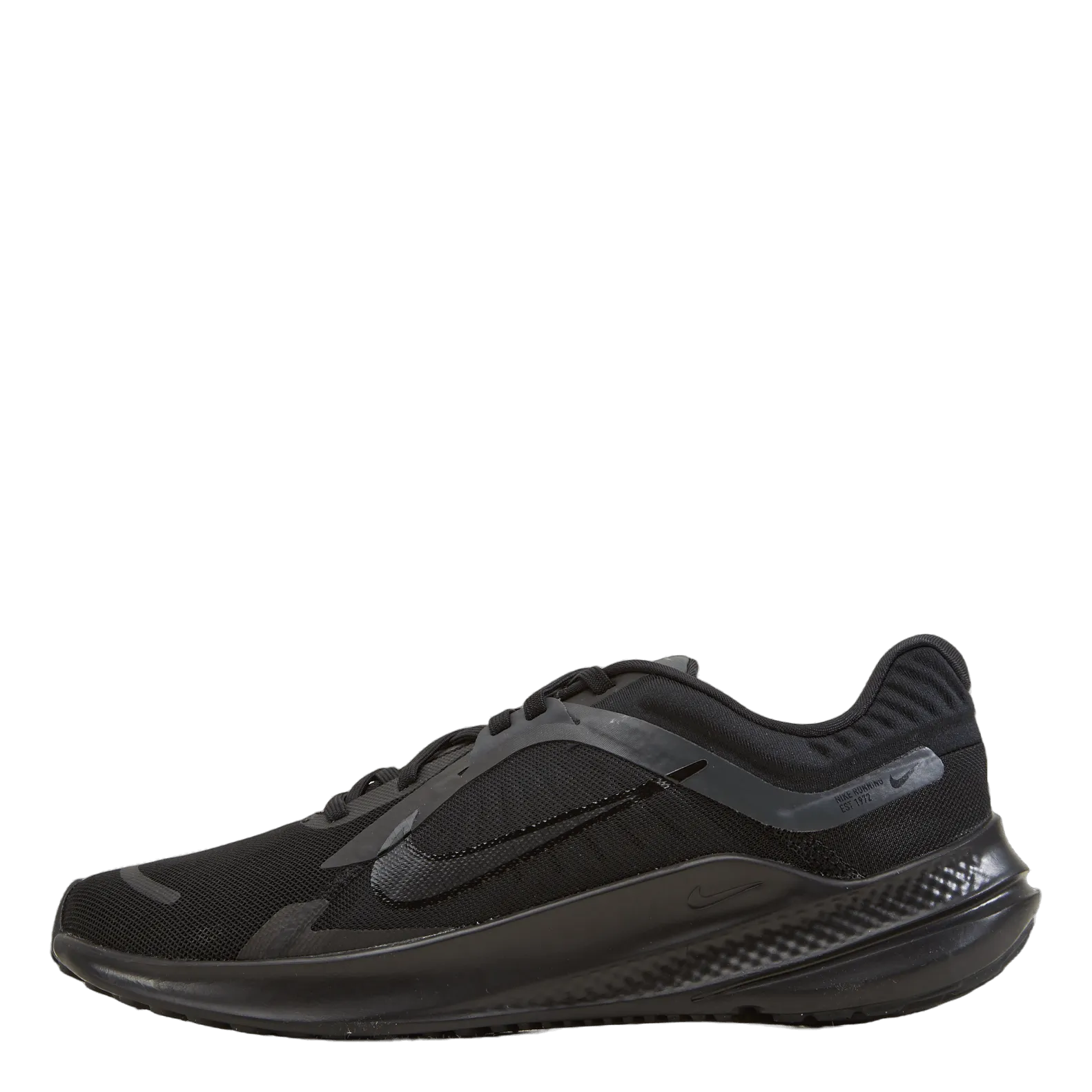 Nike Quest 5 Men's Road Running Shoes BLACK/DK SMOKE GREY