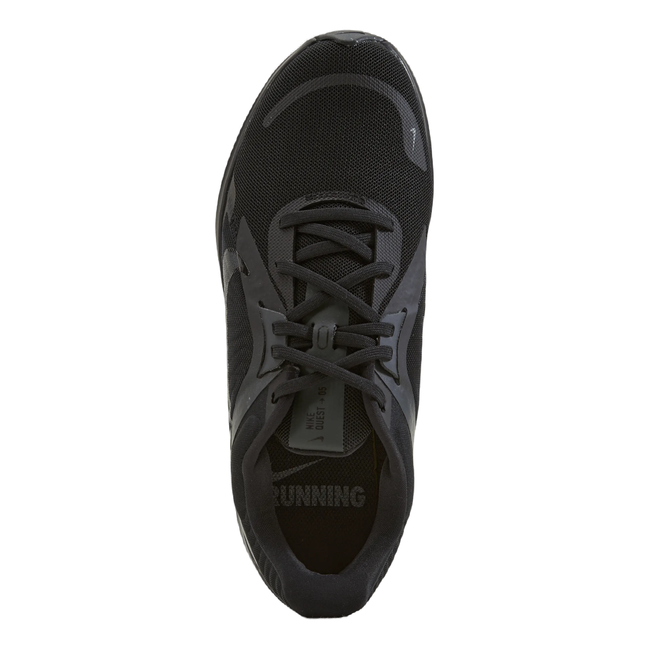 Nike Quest 5 Men's Road Running Shoes BLACK/DK SMOKE GREY