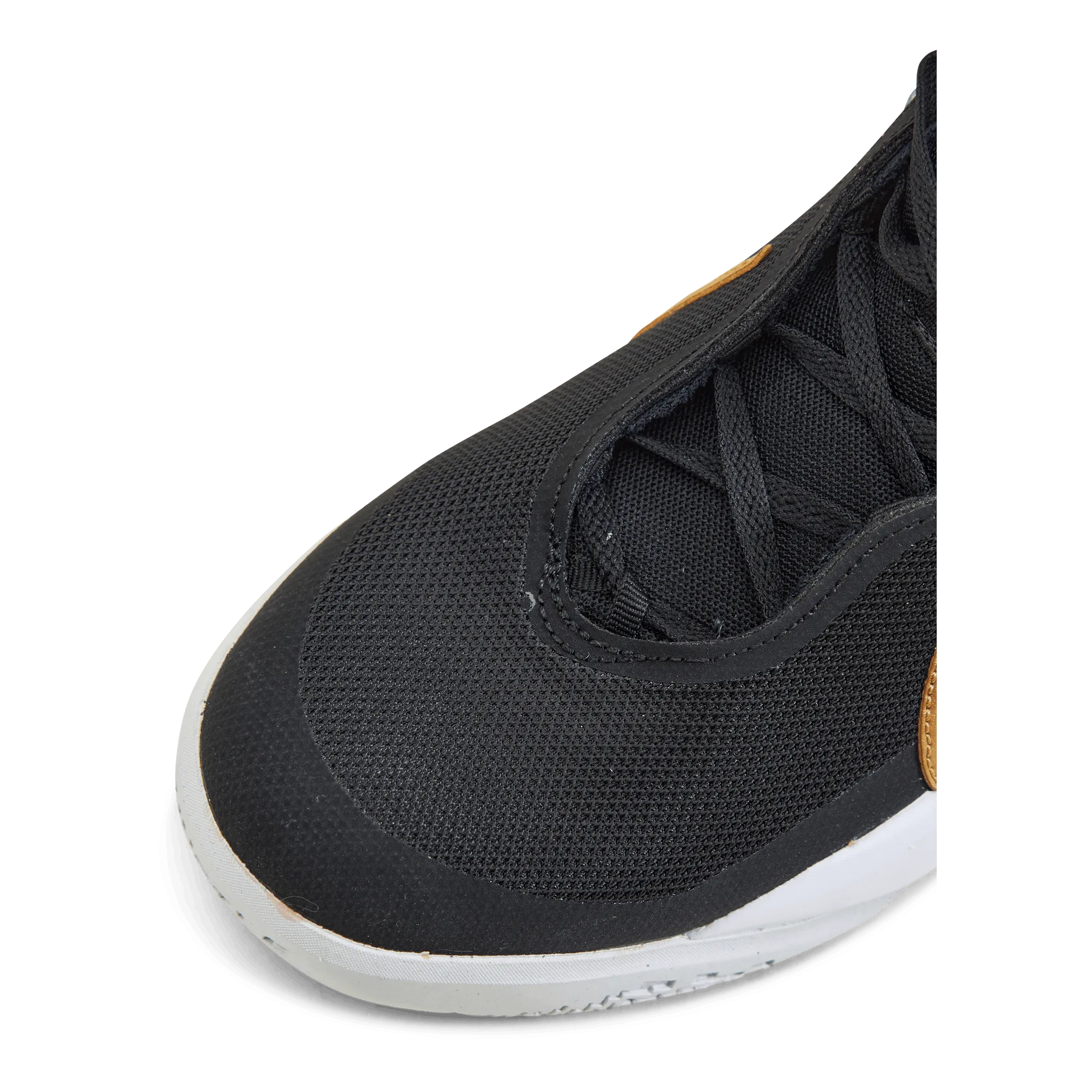 NIKE TEAM HUSTLE D 10 BIG KIDS' BASKETBALL SHOES BLACK/METALLIC GOLDWHITEPHOTON DUST