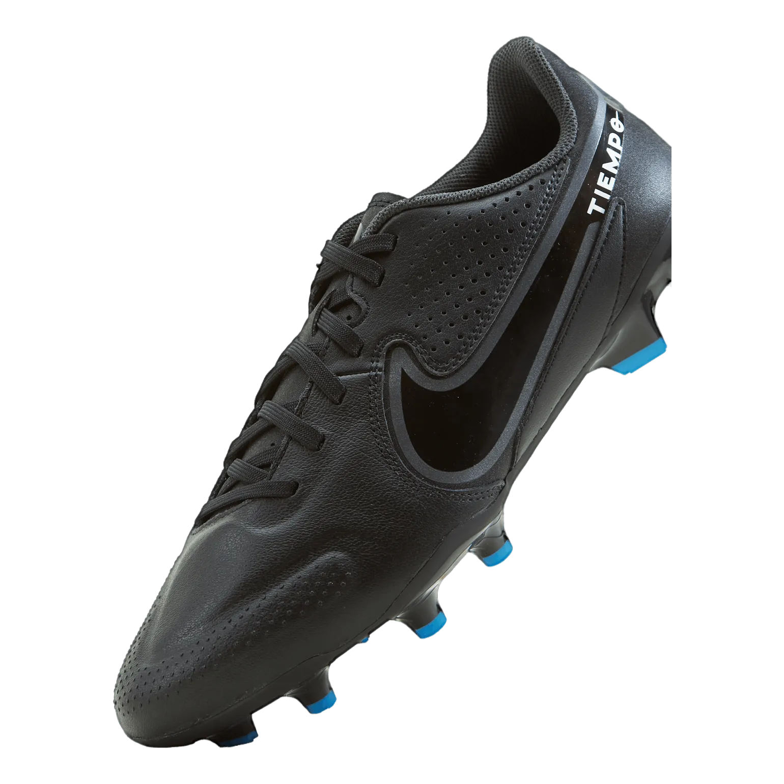 NIKE TIEMPO LEGEND 9 ACADEMY MG MULTIGROUND SOCCER CLEATS BLACK/DK SMOKE GREYSUMMIT WHITE