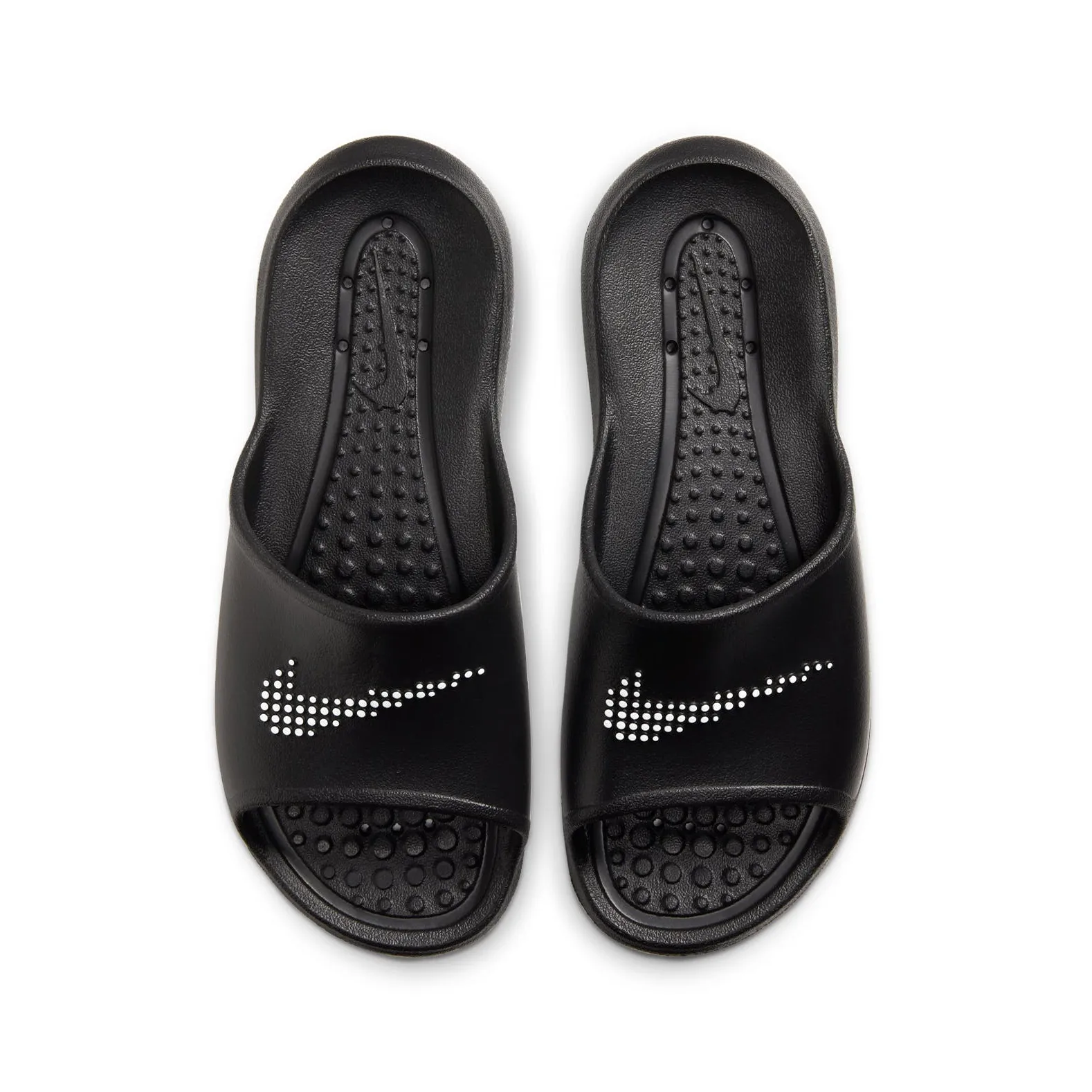 NIKE VICTORI ONE WOMEN'S SHOWER SLIDES BLACK/WHITEBLACK