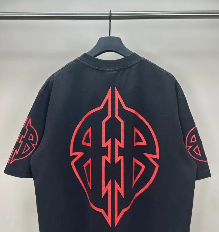 NUEVAS camisetas Plus para hombre, camisetas Polos, ropa de verano de estilo polar bordada y estampada con cuello redondo y algo