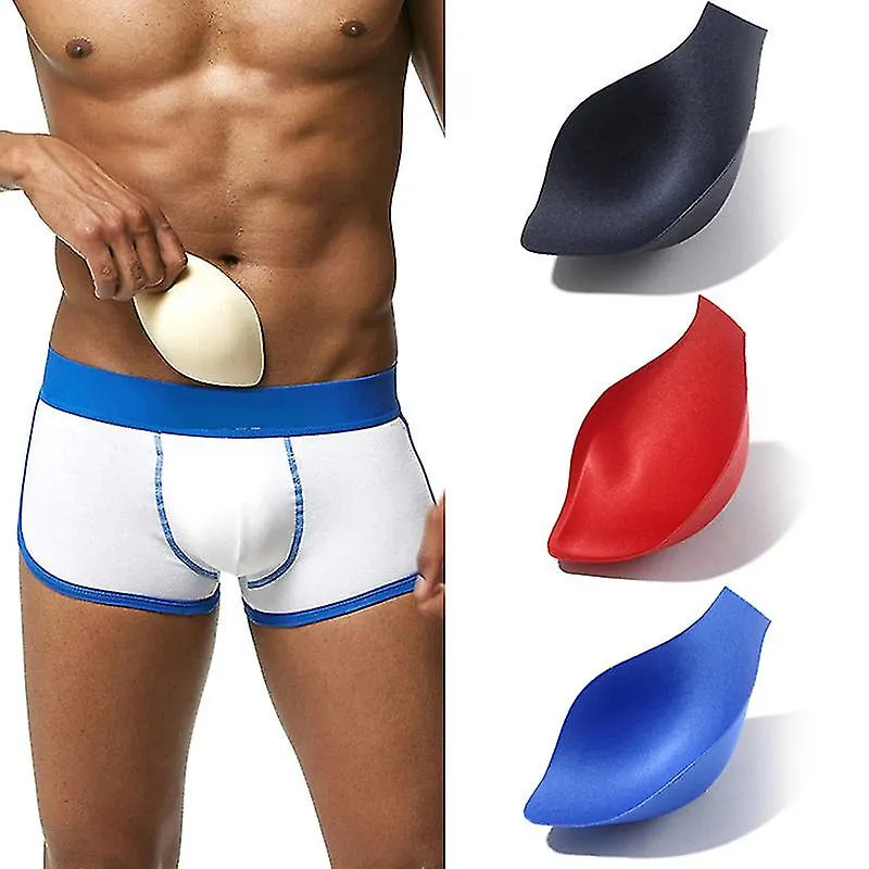 Nuevos hombres sexy bragas almohadilla potenciadora copa insertar para trajes de baño ropa interior push up pad