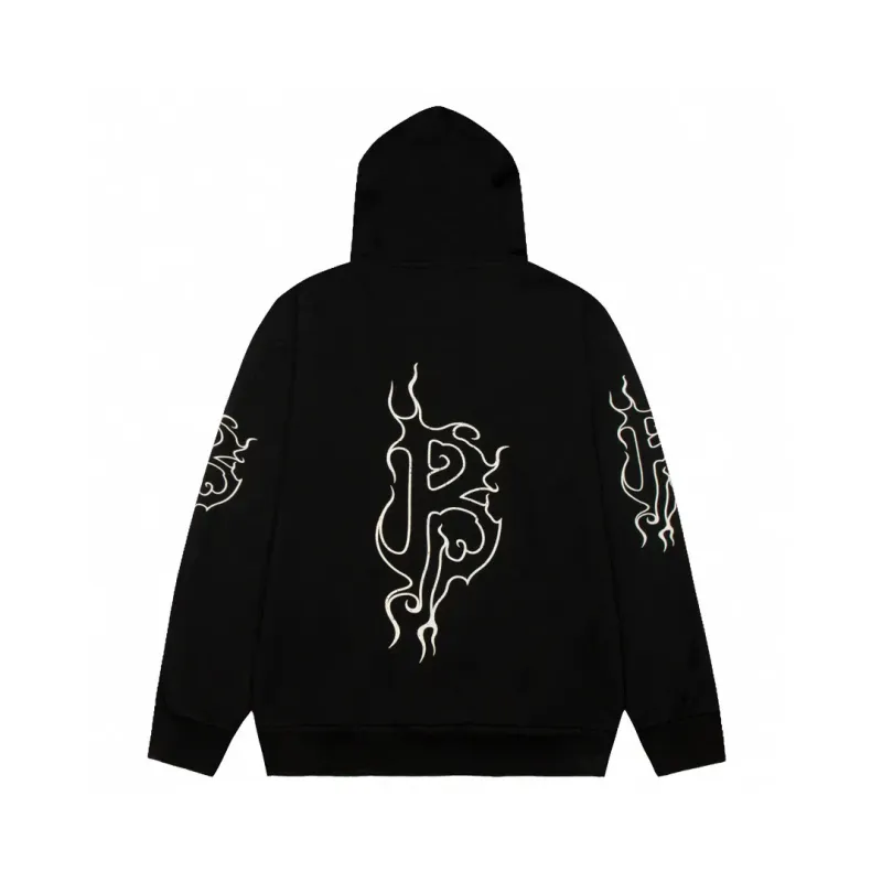 NUEVOS Sudaderas con capucha de talla grande para hombre Sudaderas Camisetas Polos Cuello redondo bordado y estampado estilo pol