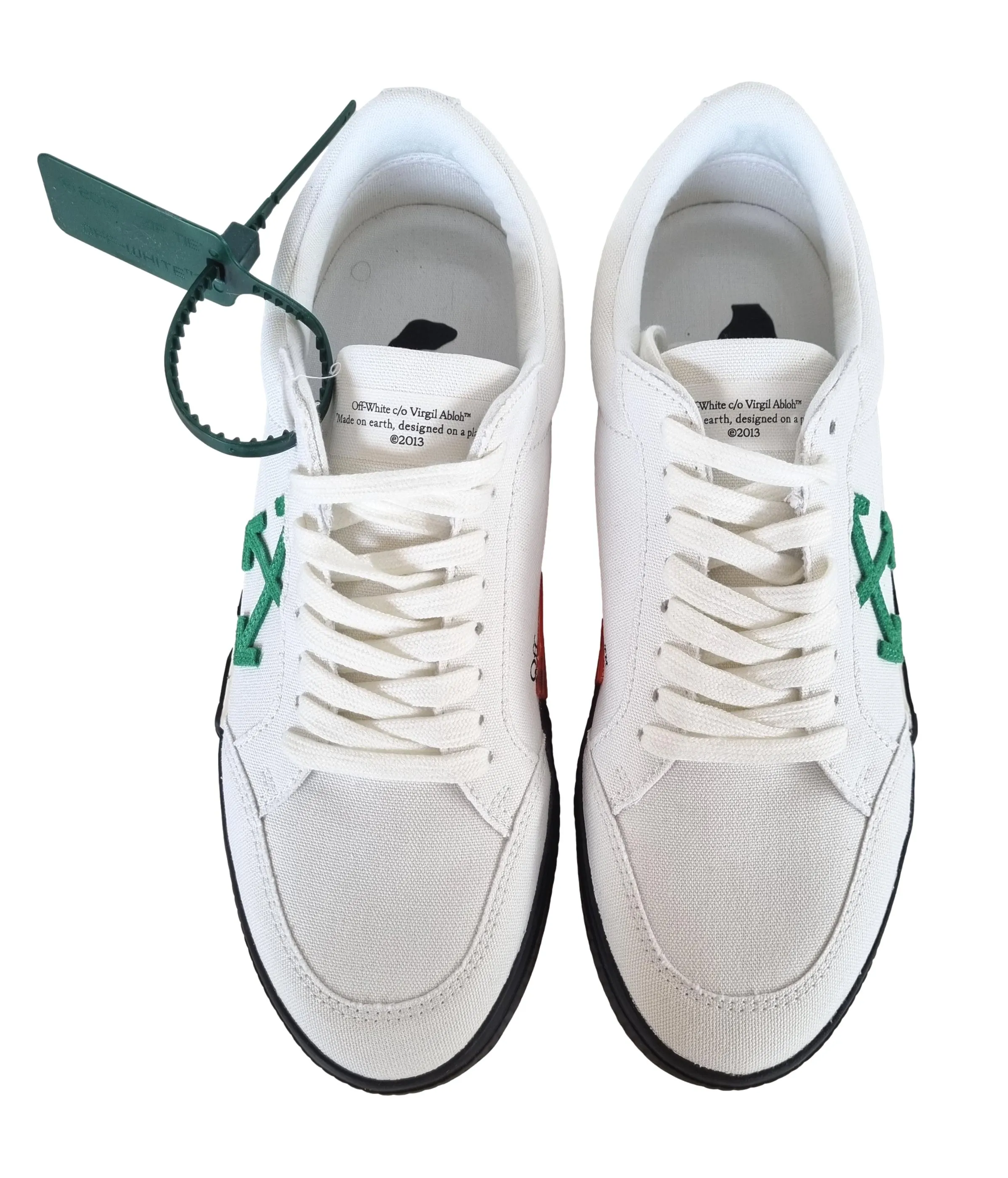 OFF WHITE Zapatos deportivos de hombre blancos OMIA085F22FAB0010155 virgil abloh