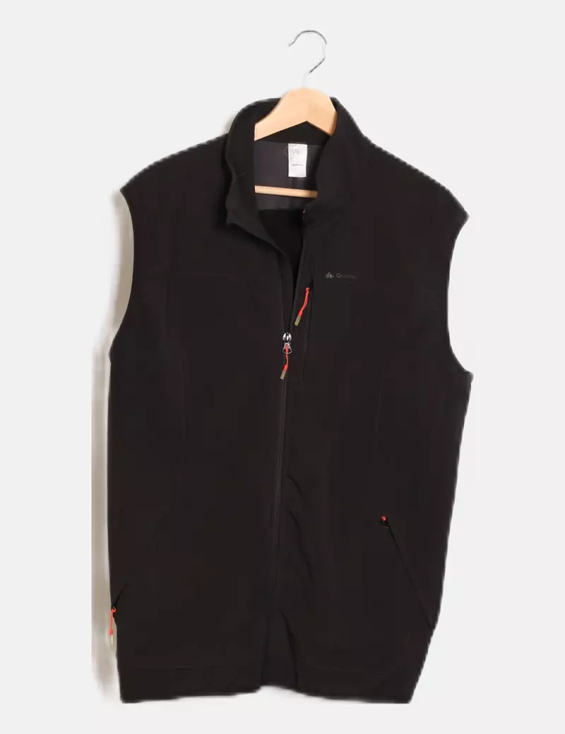 Oxylane Chaleco casual negra
