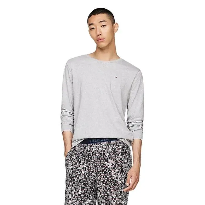 Pack 3 camiseta manga larga Tommy Hilfiger UM0UM03378 0UF greydenim/white (TOMMY JEANS)