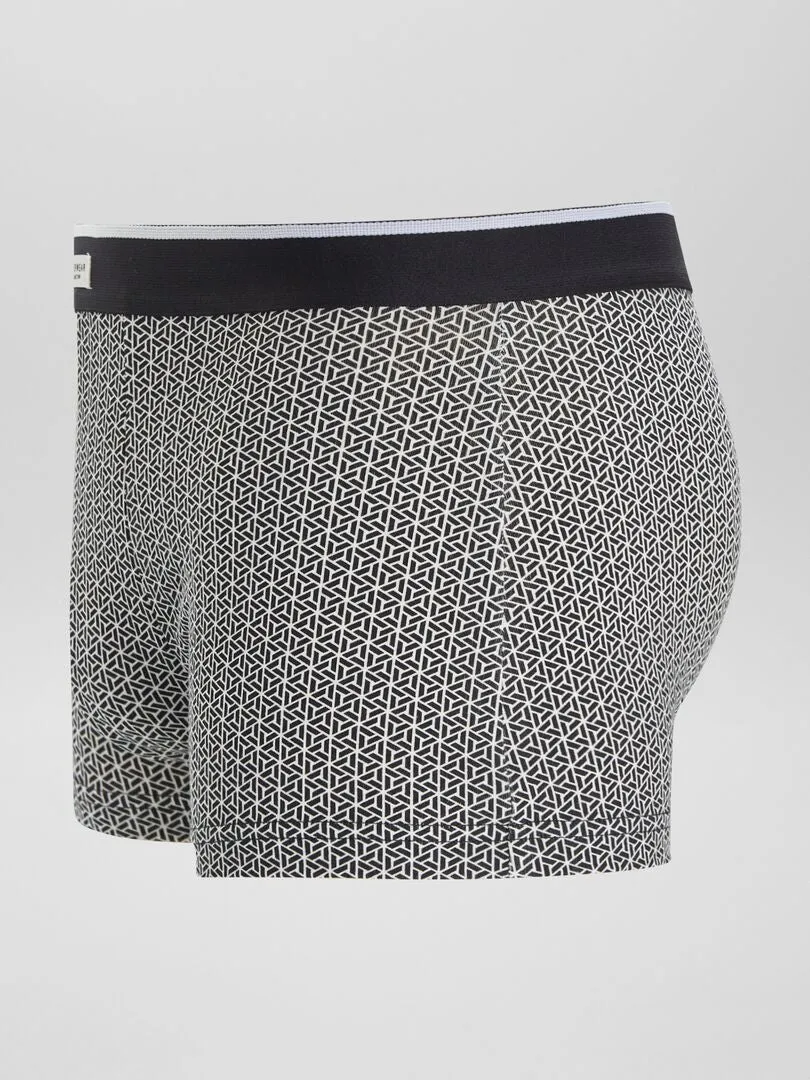 PACK DE 3 BOXERS ELáSTICOS  NEGRO