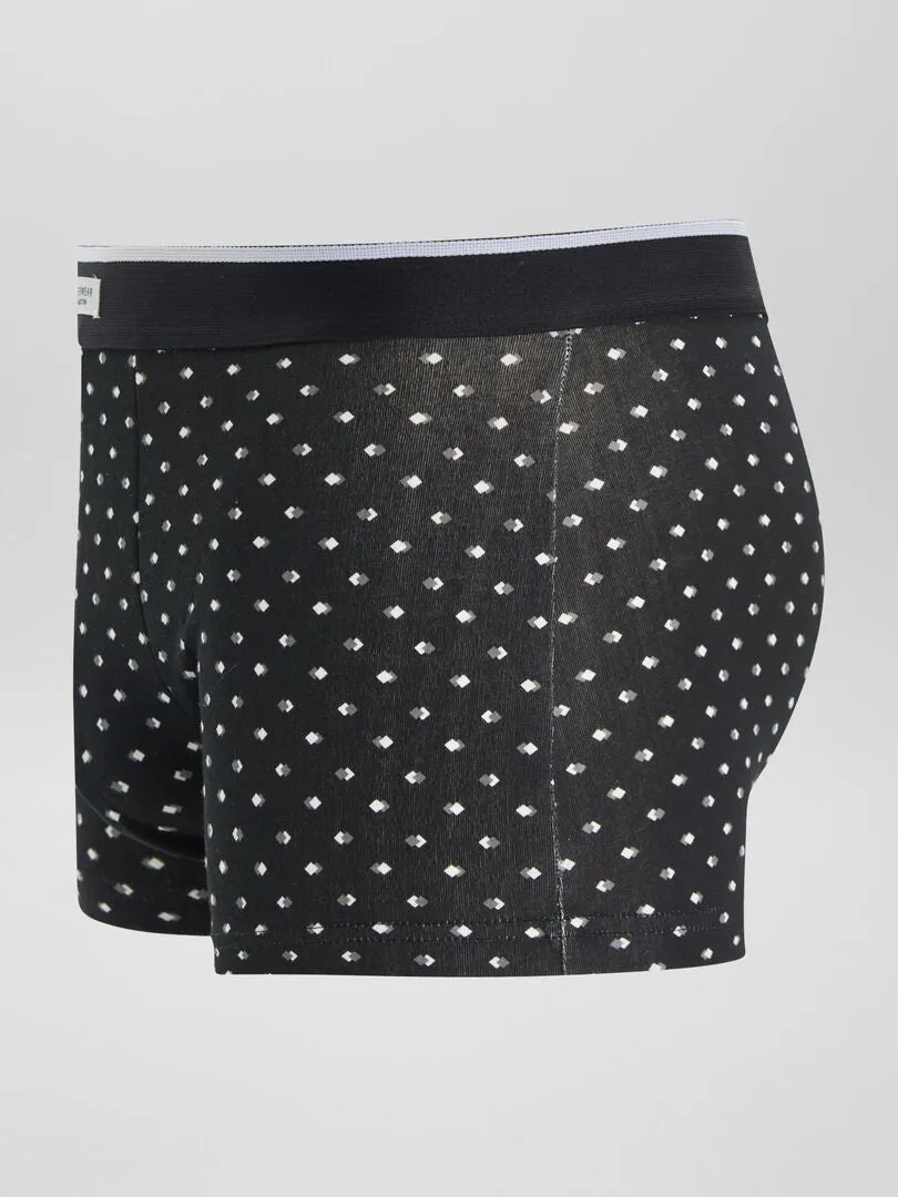 PACK DE 3 BOXERS ELáSTICOS  NEGRO