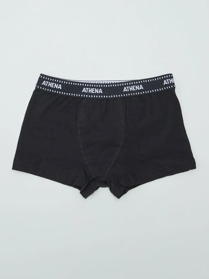 PACK DE 3 BOXERS 'ATHENA'  NEGRO
