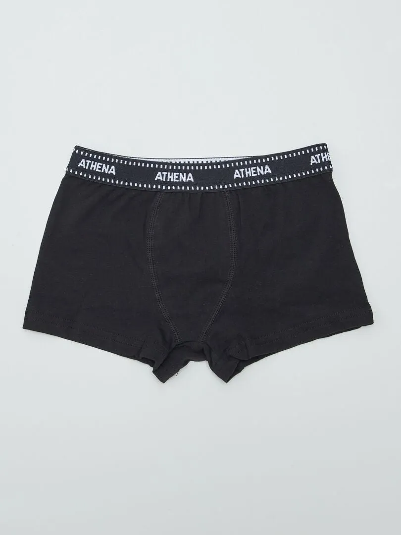 PACK DE 3 BOXERS 'ATHENA'  NEGRO