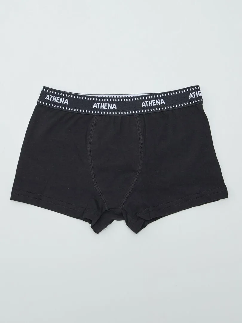 PACK DE 3 BOXERS 'ATHENA'  NEGRO