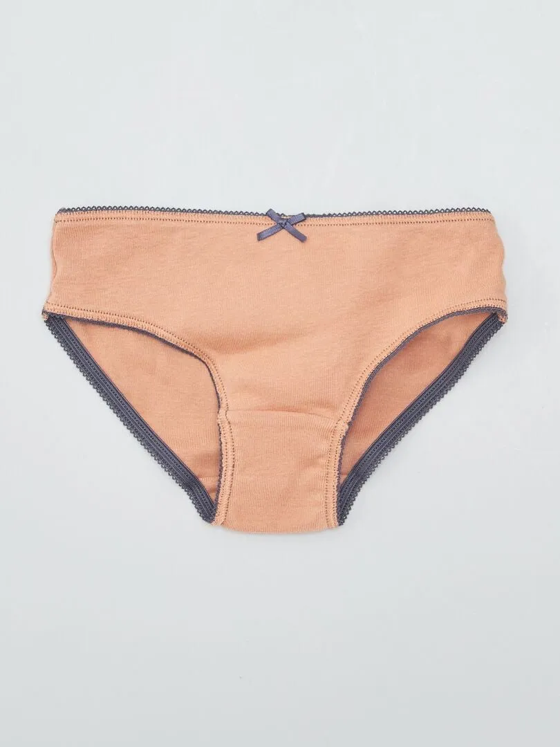 PACK DE 3 BRAGUITAS DE PUNTO  BLANCO