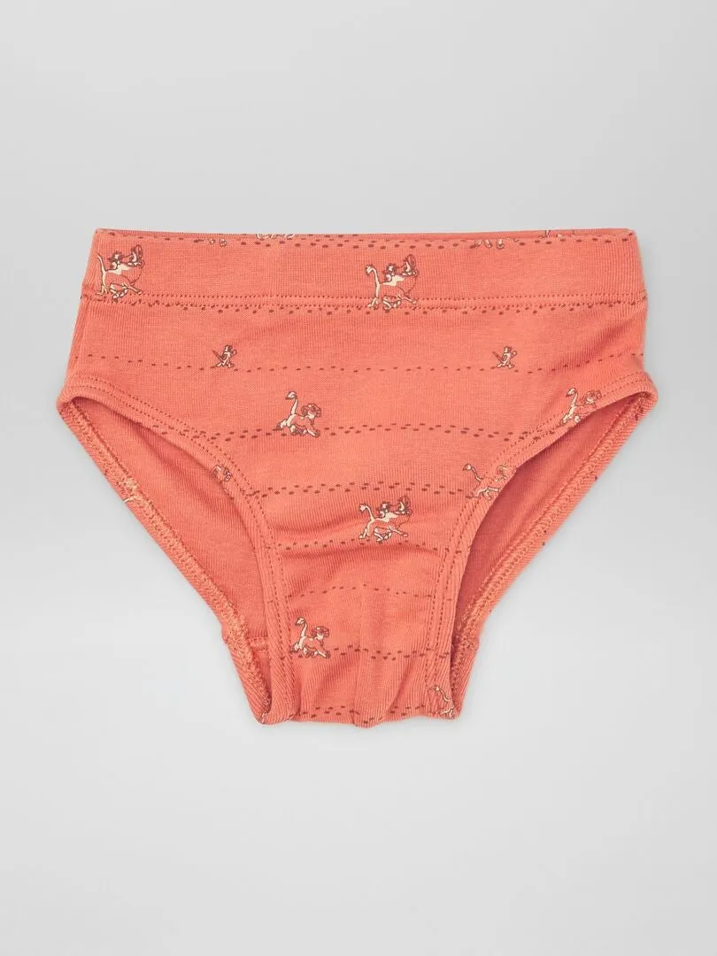PACK DE 3 SLIPS 'SIMBA' DE 'DISNEY'  SIMBA