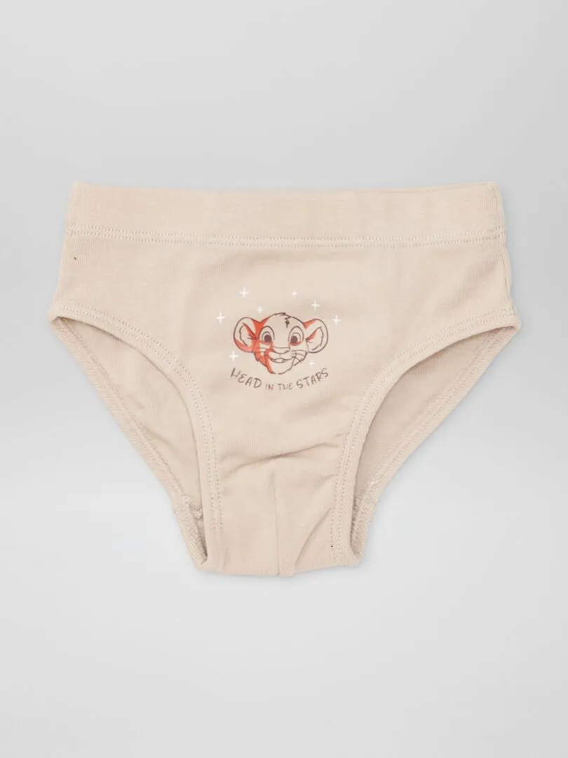 PACK DE 3 SLIPS 'SIMBA' DE 'DISNEY'  SIMBA