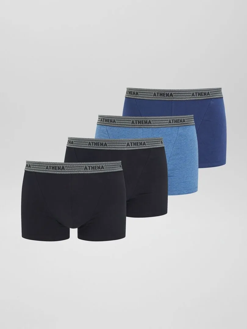 PACK DE 4 BOXERS 'ATHENA'  NEGRO