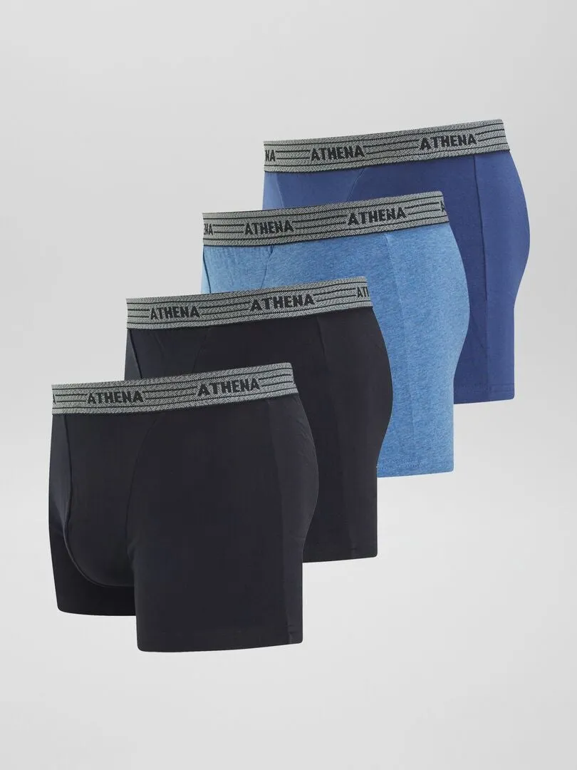 PACK DE 4 BOXERS 'ATHENA'  NEGRO