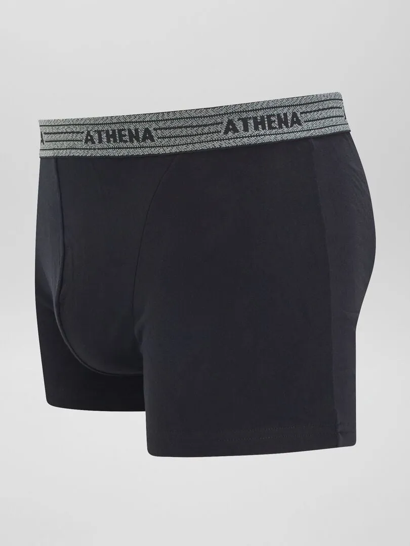 PACK DE 4 BOXERS 'ATHENA'  NEGRO