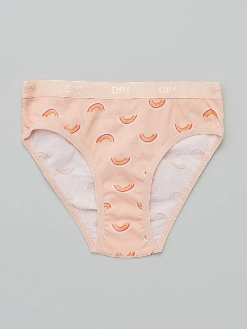 PACK DE 5 BRAGUITAS LES POCKETS DE 'DIM'  BEIGE