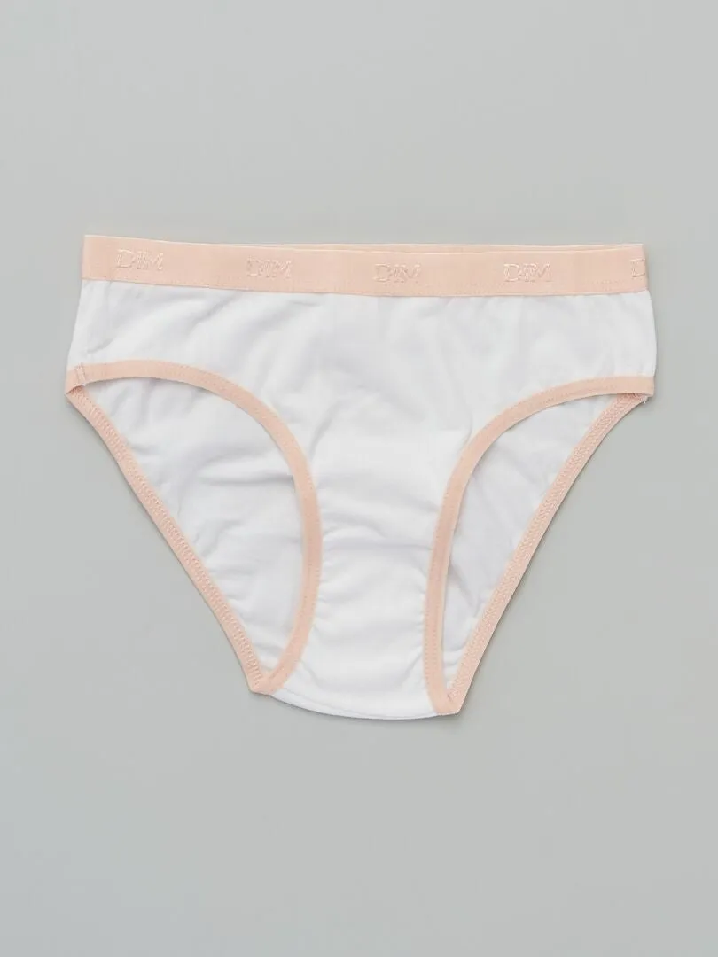 PACK DE 5 BRAGUITAS LES POCKETS DE 'DIM'  BEIGE