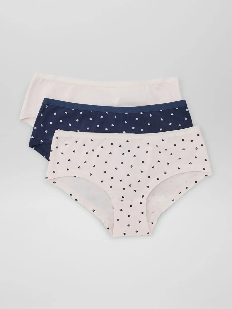 PACK DE CULOTTES  AZUL