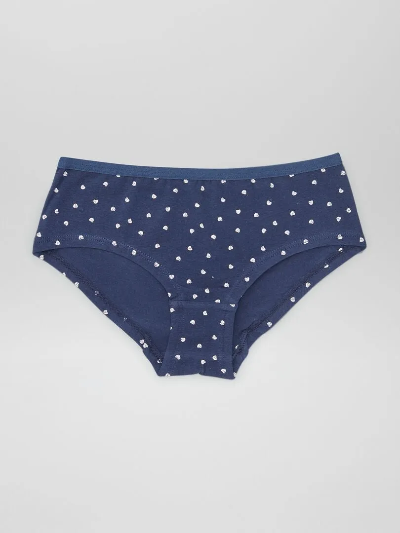 PACK DE CULOTTES  AZUL