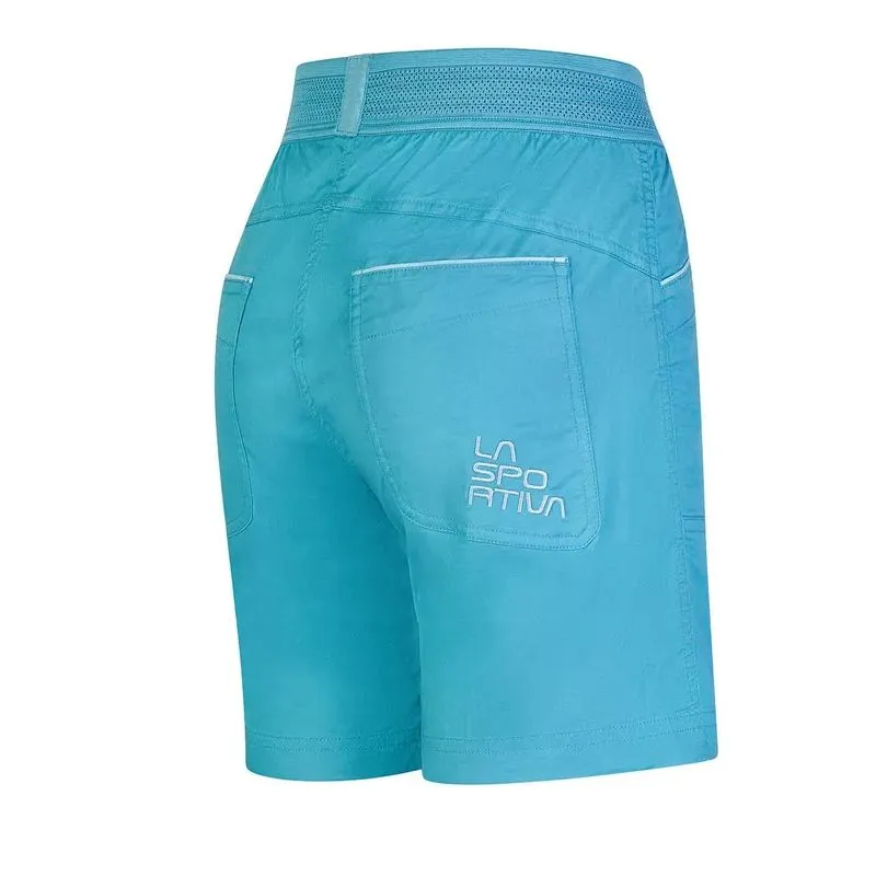 Pantalones cortos de escalada La Sportiva Onyx (Topaz/Azul Celeste) para mujer