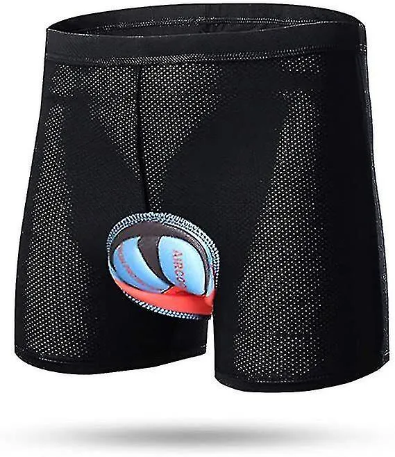 Pantalones cortos de ropa interior de ciclismo para hombres, pantalones cortos de bicicleta acolchados en 3D