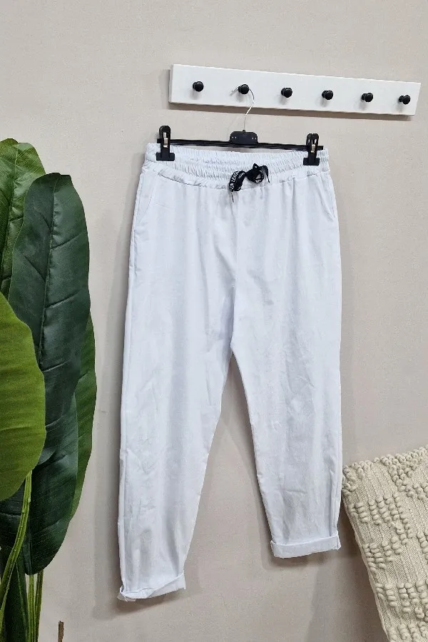 Pantalón Street Blanco