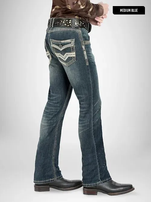 PANTALóN VAQUERO DE MEZCLILLA LAMASINI JEANS LAM1851