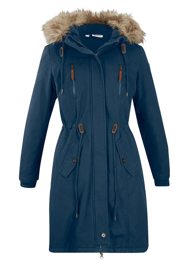 Parka de invierno Azul marino