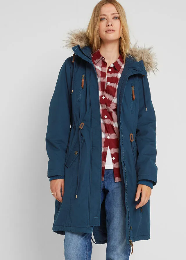 Parka de invierno Azul marino