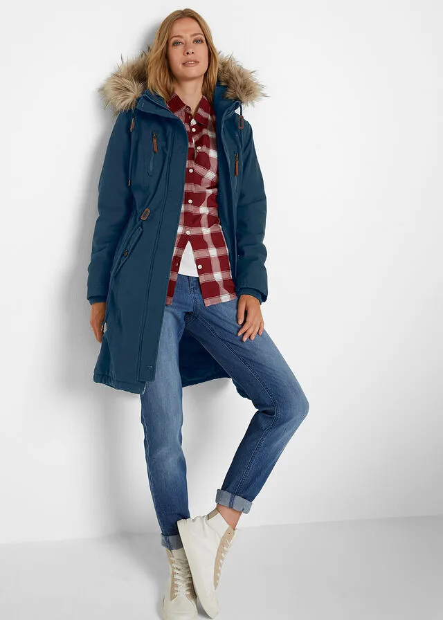 Parka de invierno Azul marino