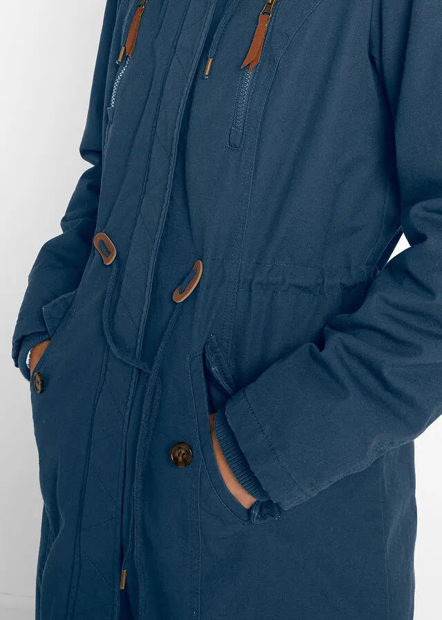 Parka de invierno Azul marino