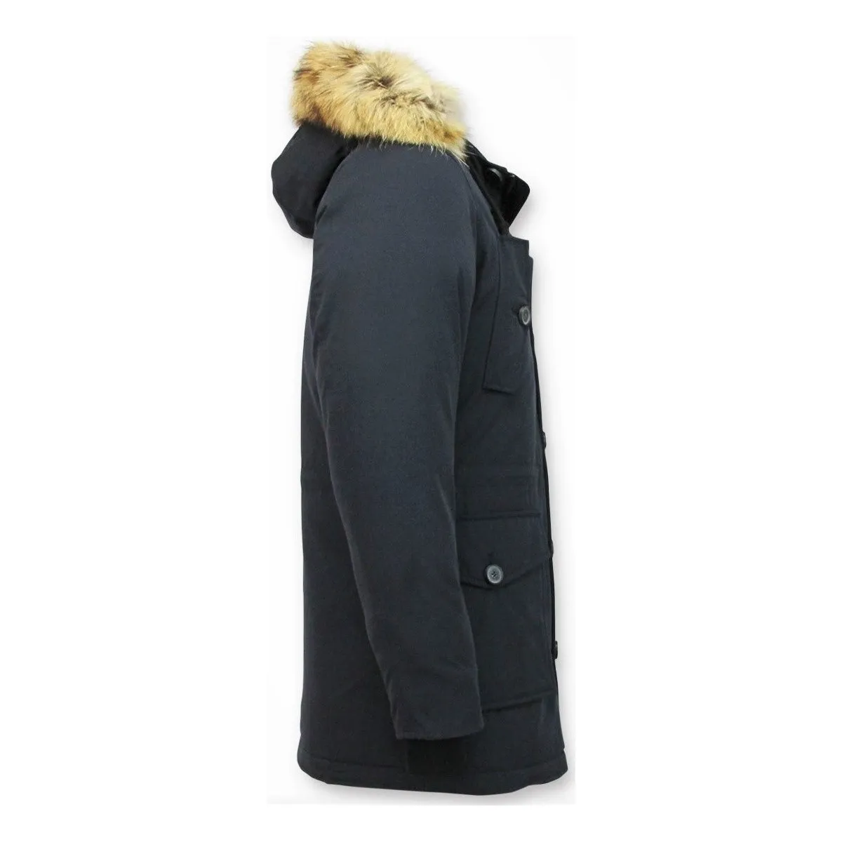 Parka Larga De Invierno Para Man