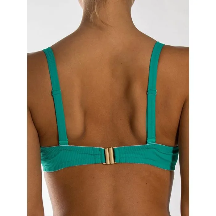 Parte de arriba bikini Cyell Rib Esmerald c/foam y aros 020170
