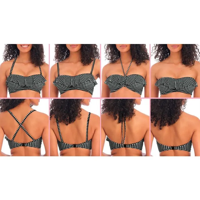 Parte de arriba Bikini Freya Swim Check In Bandeau con foam AS201910