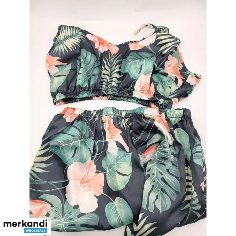 PIJAMAS DE VERANO DE MUJER: LOTE SURTIDO  LOTES DE ROPA DE MUJER