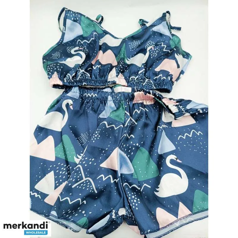 PIJAMAS DE VERANO DE MUJER: LOTE SURTIDO  LOTES DE ROPA DE MUJER